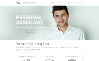 Consulting Responsive Website Template