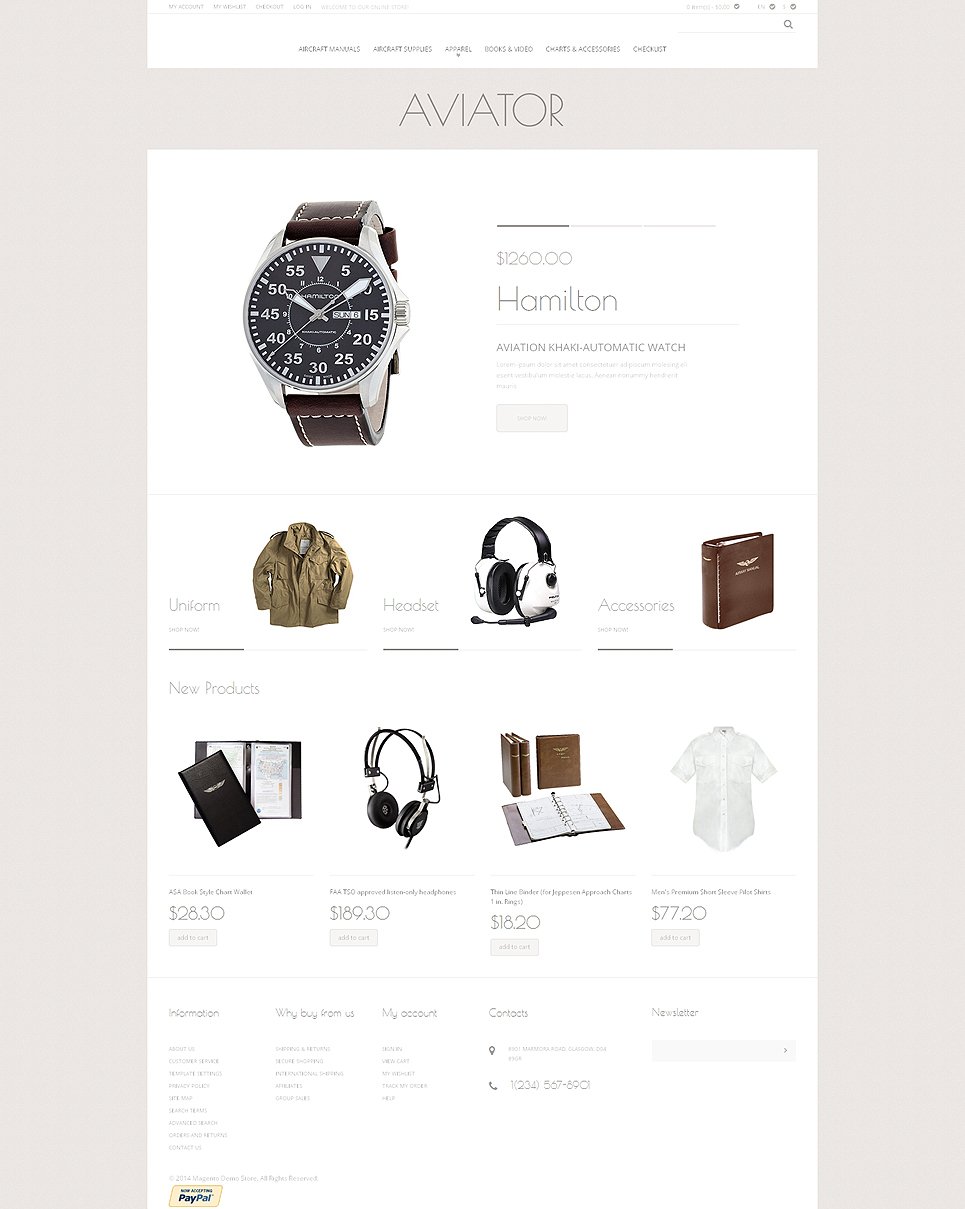 Fashion Store Responsive Magento Theme New Screenshots BIG