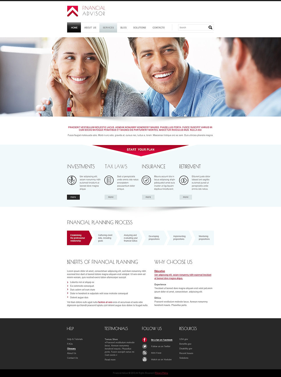 Financial Advisor Responsive Joomla Template New Screenshots BIG