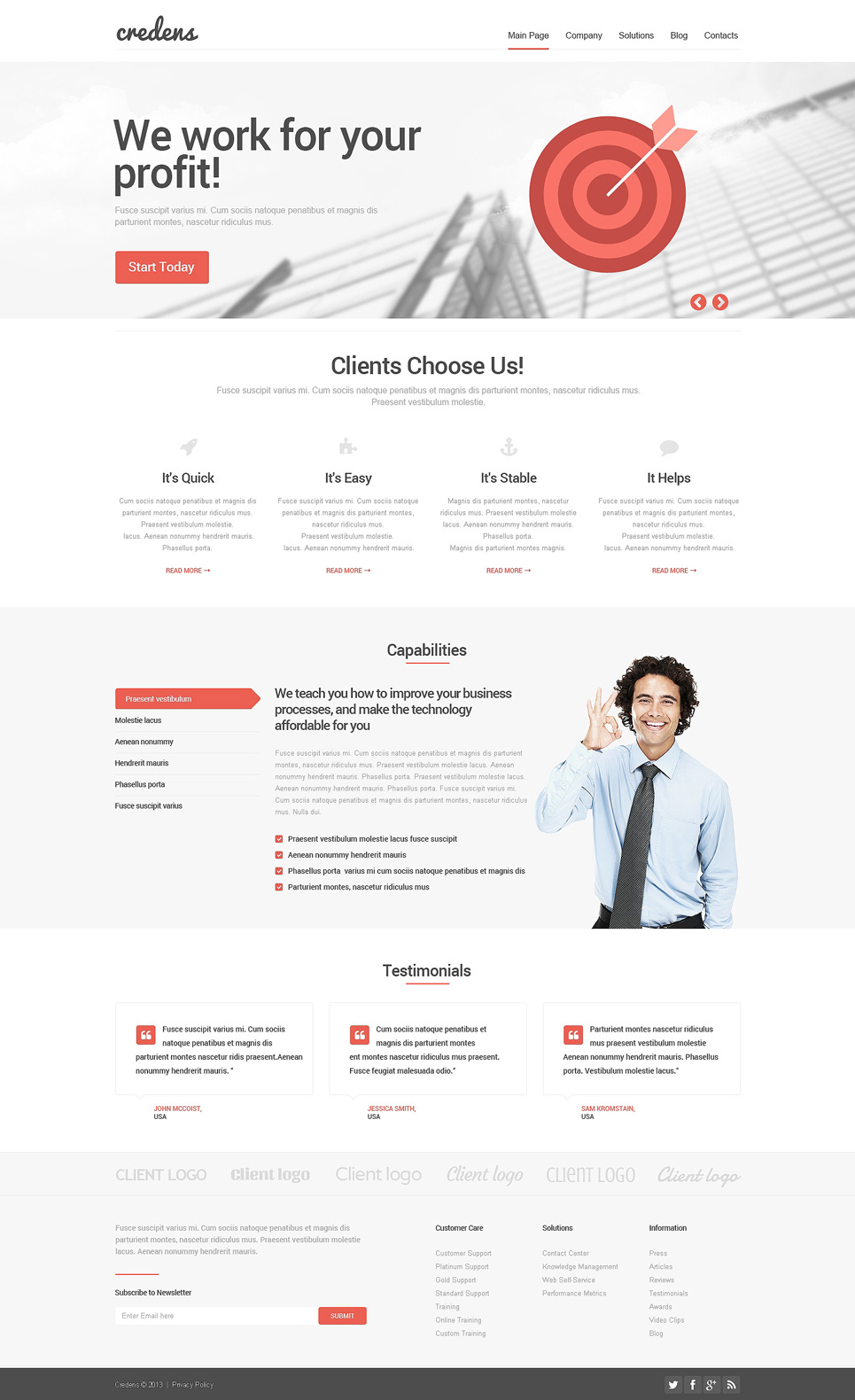 Marketing Agency Responsive WordPress Theme New Screenshots BIG