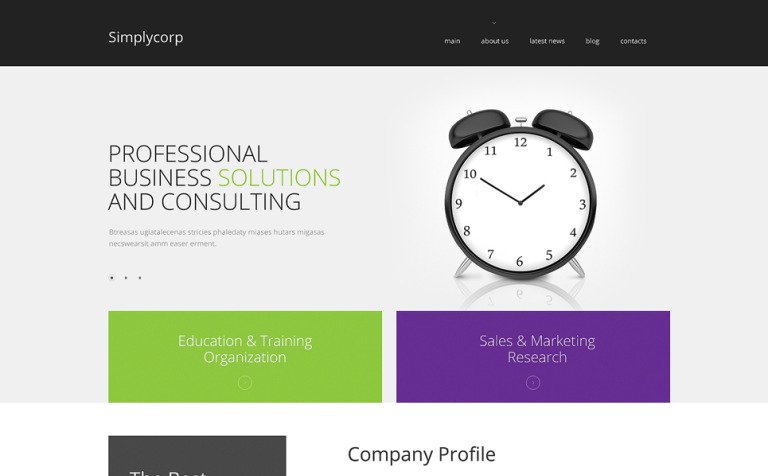Simplycorp WPML ready WordPress Theme Big Screenshot Simplycorp WordPress Theme New Screenshots BIG