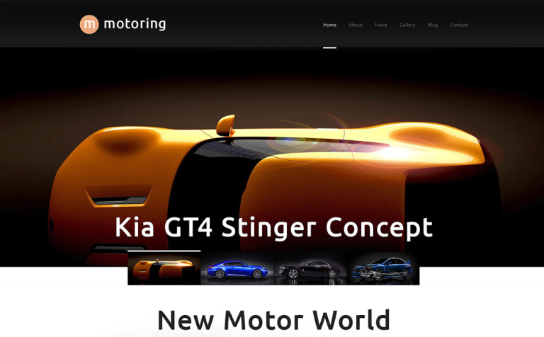 Auto Towing Bootstrap WordPress Template Big Screenshot Auto Towing Responsive WordPress Theme New Screenshots BIG