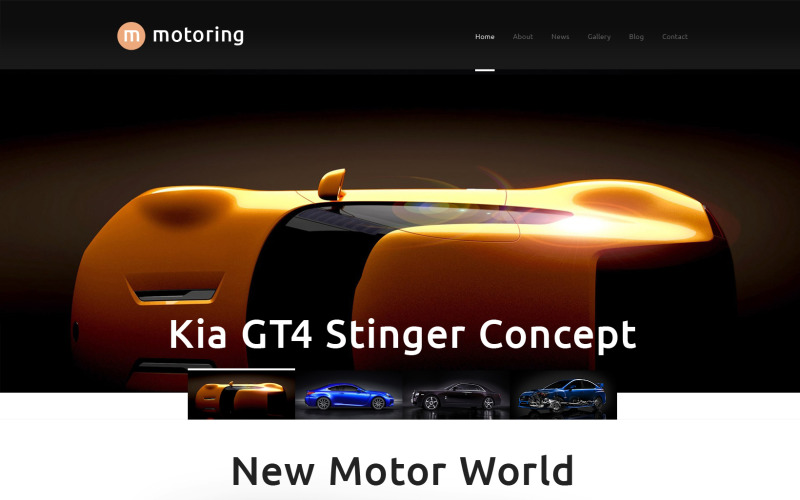 Car Club Responsive WordPress Theme