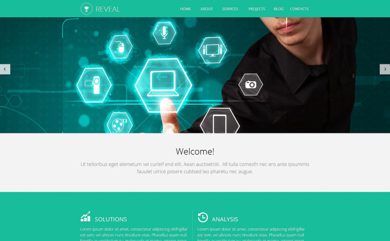 Marketing Agency Responsive Website Template Big Screenshot Marketing Agency Responsive Website Template New Screenshots BIG