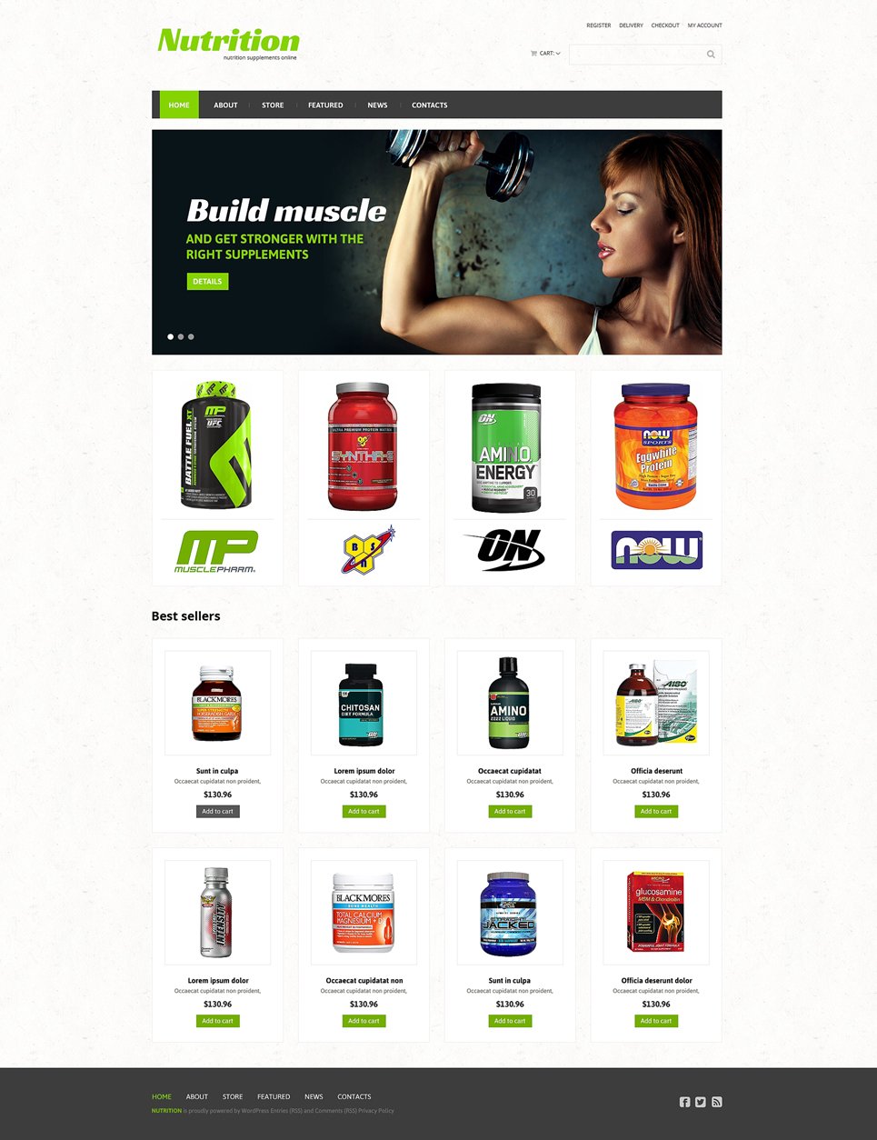 Sports Store Responsive WooCommerce Theme New Screenshots BIG