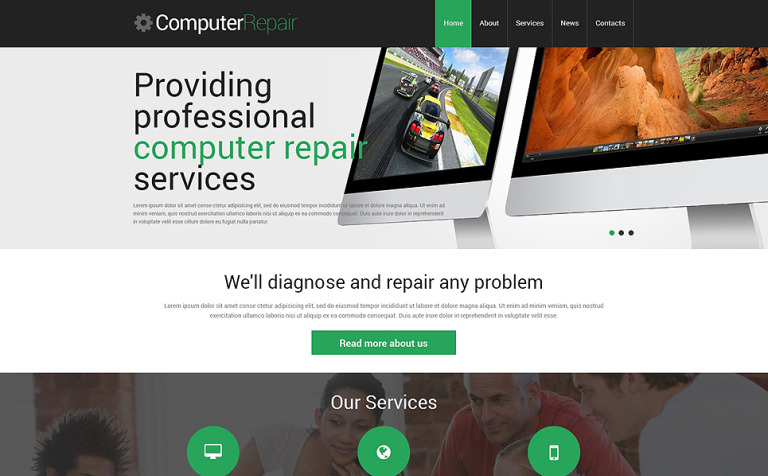 Web Development Bootstrap WordPress Theme Big Screenshot Web Development Responsive WordPress Theme New Screenshots BIG