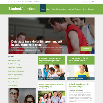 Education Responsive WordPress Theme #48547