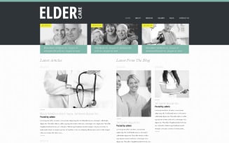 Elderly Care Responsive WordPress Theme