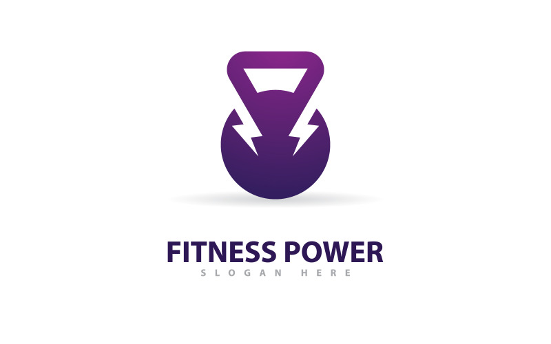 Gym Logo Design Template, Fitness club creative symbols 2 Logo Template