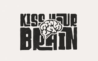 Kiss Your Brain Png, Teacher Appreciation Png, Back To School Png, Mental Health Png, Teacher Gift,