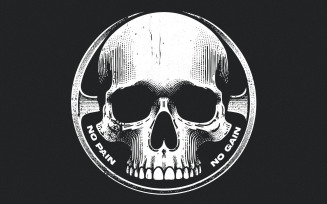 Skull Fitness png, Barbell png, Workout Motivation, Powerlifting png, Gym Lover Gift, Crossfit png,