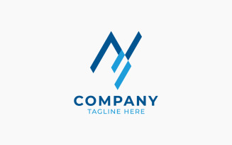 Abstract real estate logo template design.