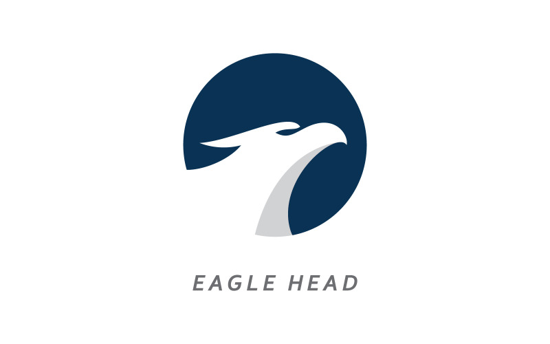 Eagle head logo vector illustration design 7 Logo Template