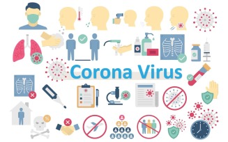 Virus Icons: Clear and Informative Graphics for Health Awareness