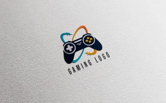 Modern Gaming Controller Logo Design