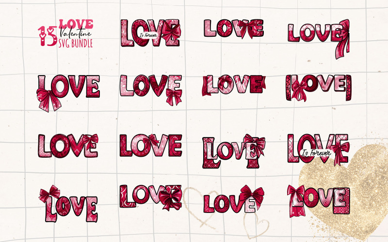 Love Valentine SGV Bundle T-shirt