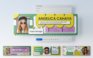 Playful Email Header Template 731