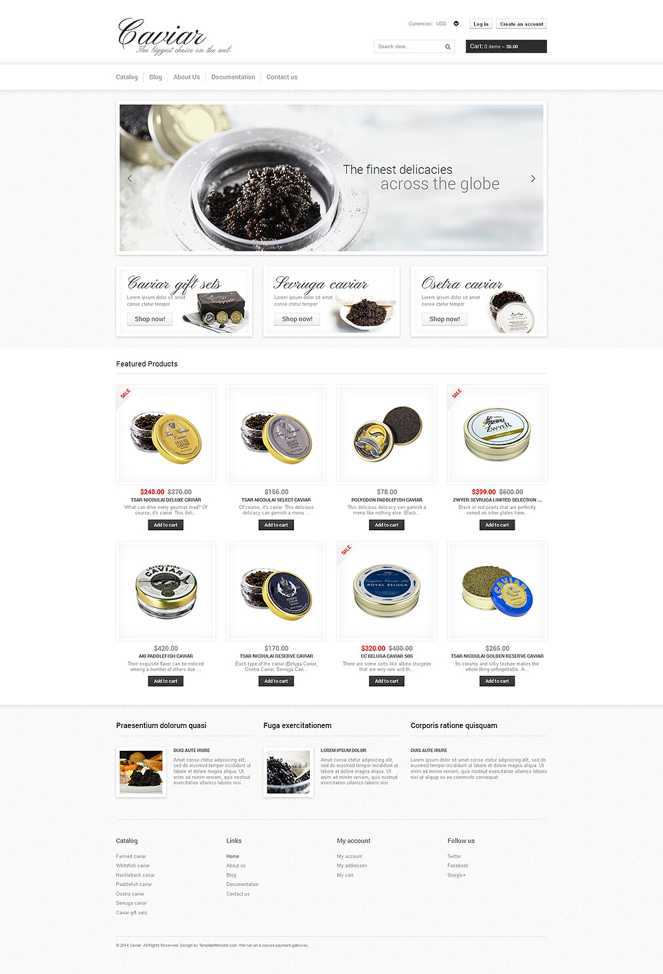 Food Store Responsive Shopify Theme New Screenshots BIG
