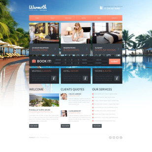 Hotels Drupal Template