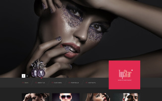 Model Agency Responsive Website Template