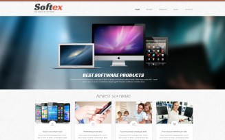 Software Company Responsive WordPress Theme