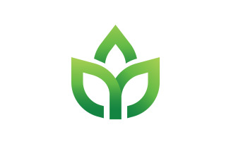 Beauty lotus flower Salon Cosmetic skincare vector icon design template v.3