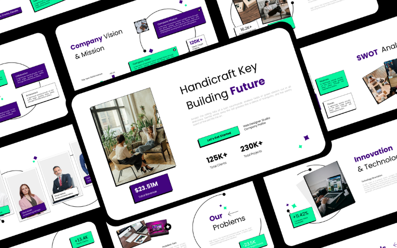 Digital Agency Presentation PowerPoint Template