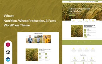 Whaet - Nutrition, Wheat Production, & Facts WordPress Theme