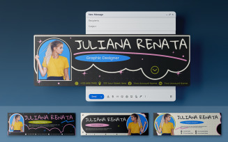 Modern Playful Email Header