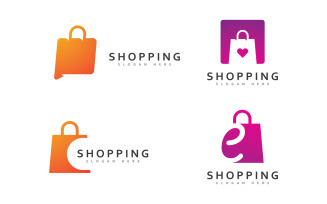 Online Shop Logo Vector, Shop logo design template, illustration,s imple modern and iconic logo 15