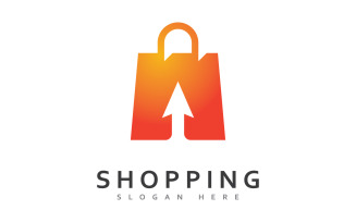 Online Shop Logo Vector, Shop logo design template, illustration,s imple modern and iconic logo 1