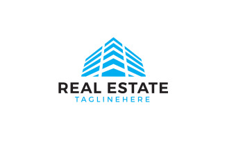 Real Estate building Logo Template