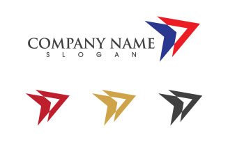 Faster Arrow Professional Financial Logo Template v.15