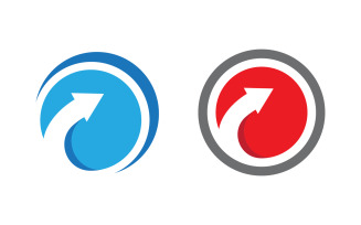 Faster Arrow Professional Financial Logo Template v.18