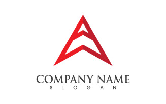 Faster Arrow Professional Financial Logo Template v.21