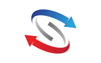 Faster Arrow Professional Financial Logo Template v.3