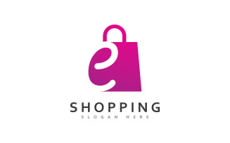 Online Shop Logo Vector, Shop logo design template, illustration,s imple modern and iconic logo 12