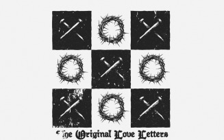 Retro Valentine PNG, Valentine Heart, XOXO Love Letters png, Christian Valentine, Sublimation