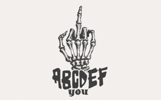 ABCDEFU PNG, Funny Valentines Png, Valentines Day png, Sublimation Design, Middle Finger, Retro