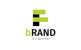 F Brand Logo Design Template