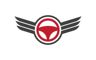 Driver education icon Template vector illustration design v.1