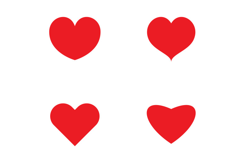 Red heartbeat line icon Pulse Rate Monitor. Vector illustration v.5 Illustration