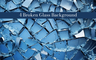 A broken glass background