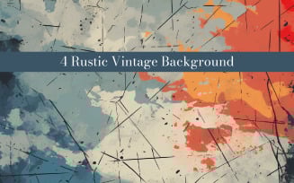 A rustic vintage background AI image