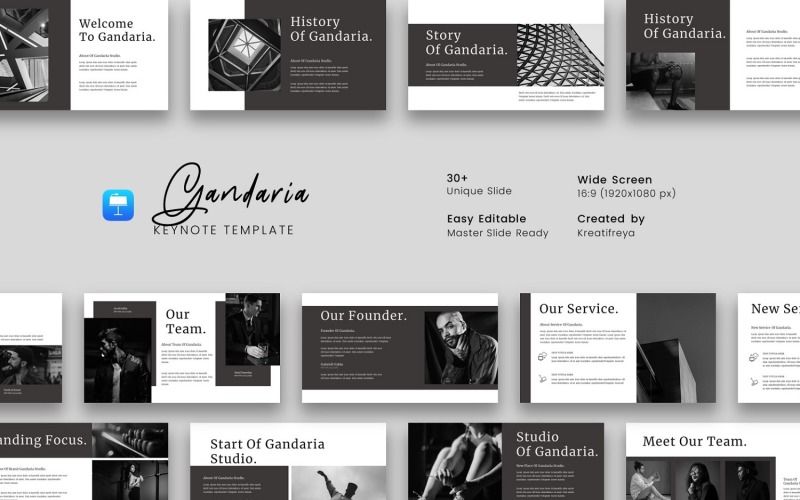 Gandaria – Business Keynote Template