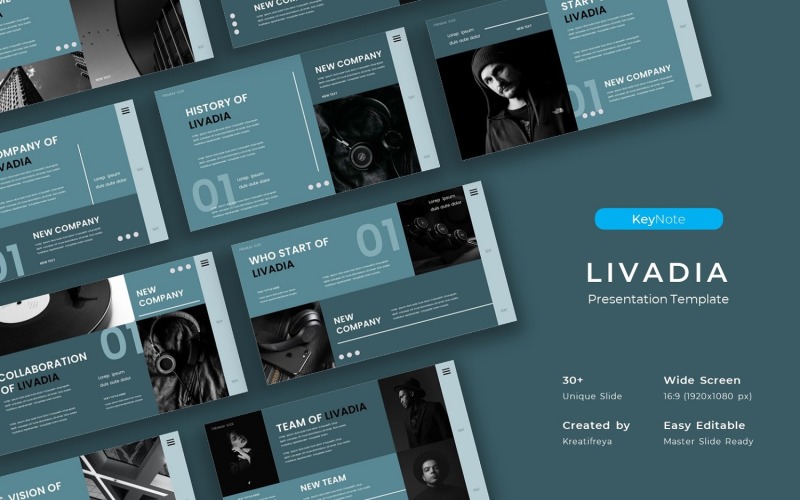 Livadia – Business Keynote Template