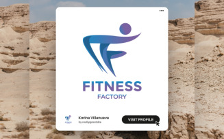 Bold and Energetic Logo Design for Fitness and Health Businesses