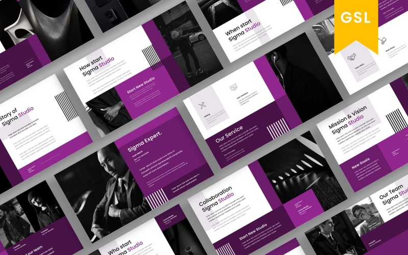 Sigma– Business Google Slide Template