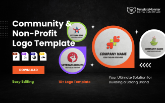 Community & Non-Profit Logo Template