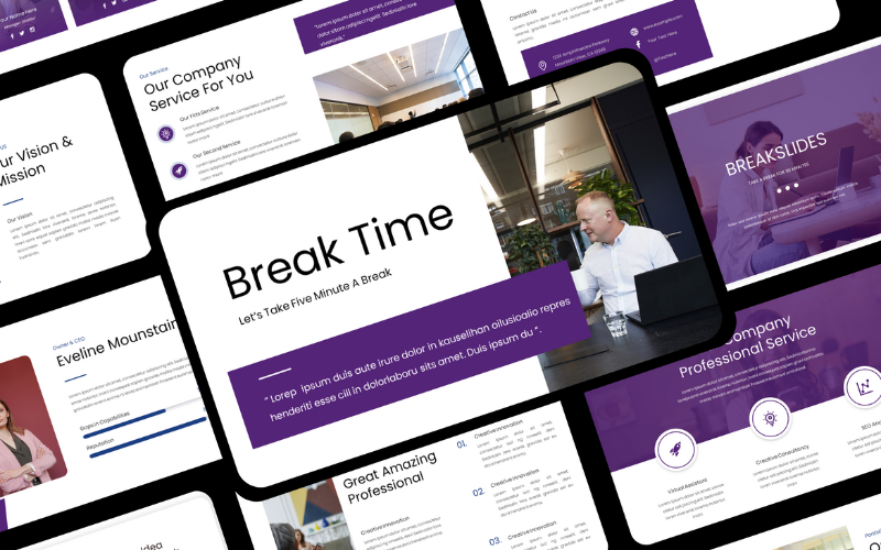 Consultant Presentation Template PowerPoint Template